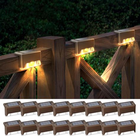 outdoor steps solar lights|Amazon.com: Outdoor Solar Lights For Stairs.